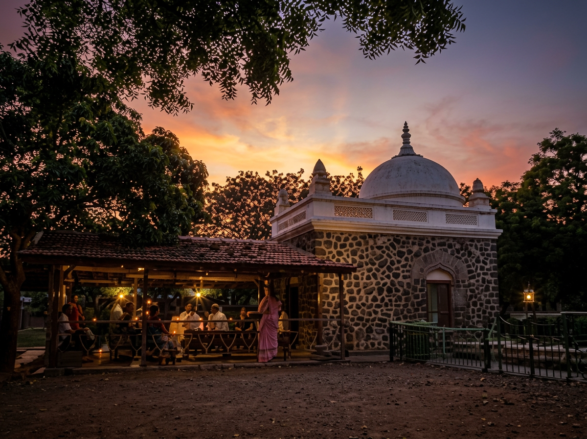 Meher Baba's Samadhi at Meherabad